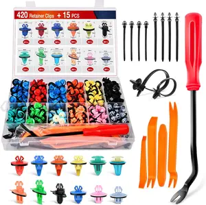 Nilight 420Pcs Fender Flare Clips & Fastener Remover 12 Most Popular Sizes Moulding Clips Door Panel Clips for Toyota Lexus Detailing Vehicle Car Accessories Replacement  dealsforyoudays
