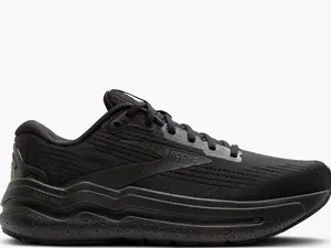 Brooks Women's Ghost Max 2 Running Shoes - 020 - Black/Black/Ebony- Lightweight Design, Breathable Upper, Cushioned Midsole, Ideal for Running and Casual Wear