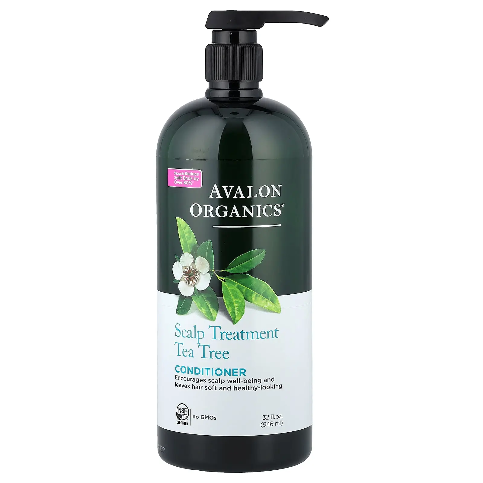 Avalon Organics Scalp Treatment Conditioner, Tea Tree, 32 oz (946 g)