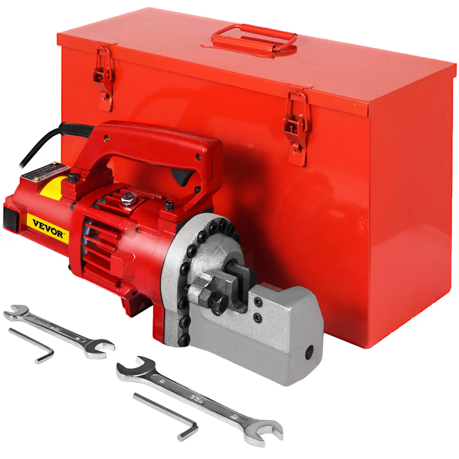 【summerfinds】VEVOR Electric Rebar Cutter, 1250W Portable Electric Hydraulic Rebar Cutter, Cutting up to  3/4 Inch #6 4-20mm Rebar within 4 Seconds,110V,with Easy to Carry Stainless Box