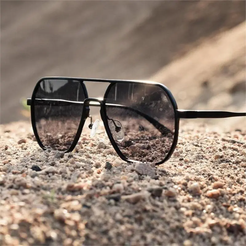 Vintage Aviator Sunglasses for Men & Women, Full Rim Metal Alloy Frame with Polarized TAC Lenses, UV400 Protection for Driving & Fishing, Anti Uv Glasses,summer outifit,travel essentials, Men's Accessories