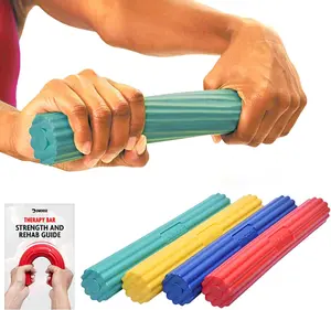 DMoose Flex Resistance Bar for Physical Therapy - Non-Slip Odorless TPE Material