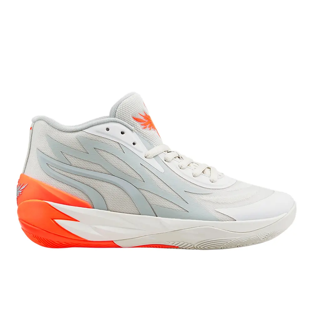 PUMA Mens Mb.02 Gorange Basketball Sneakers Shoes - Off White
