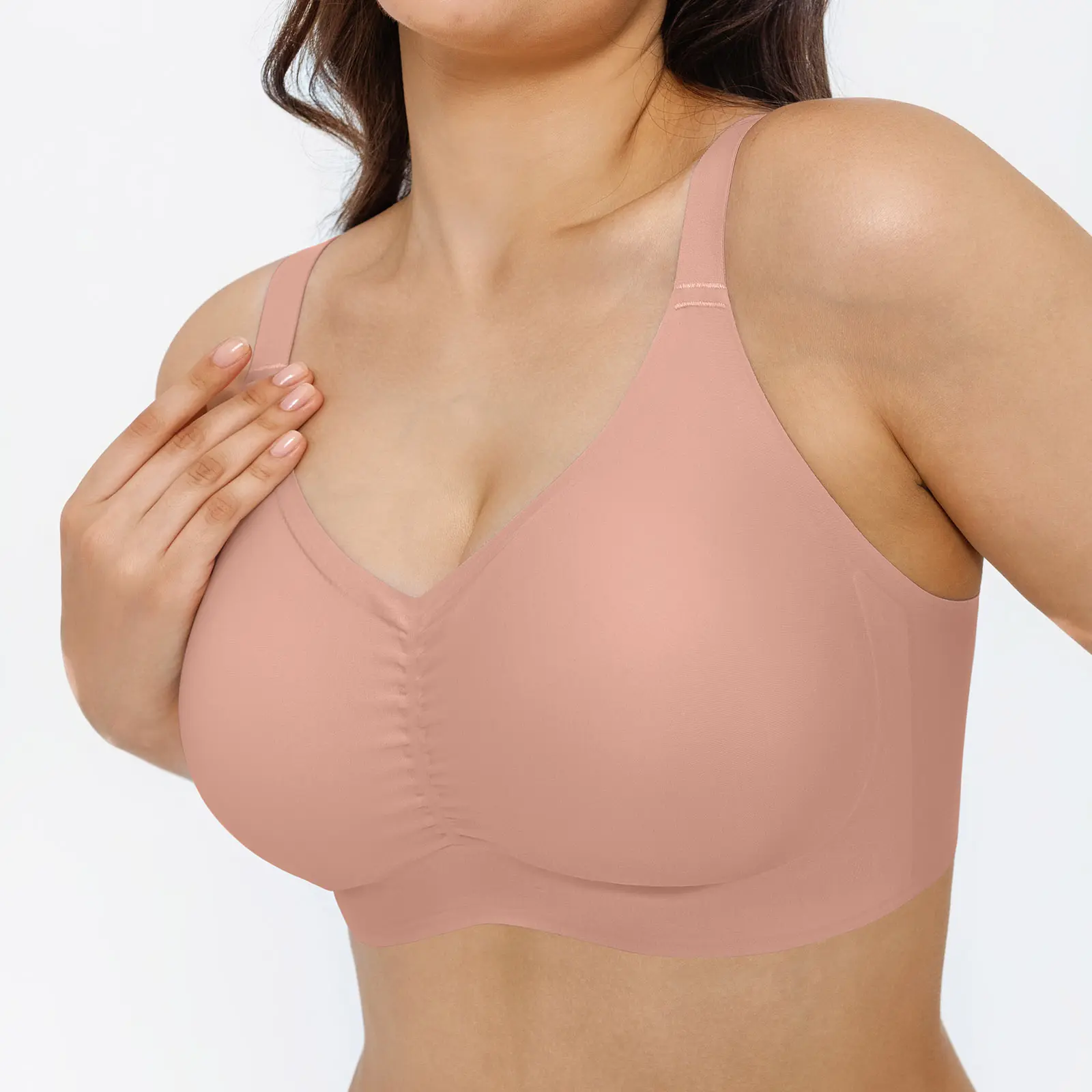 ​​Seamless​-Crayon pink