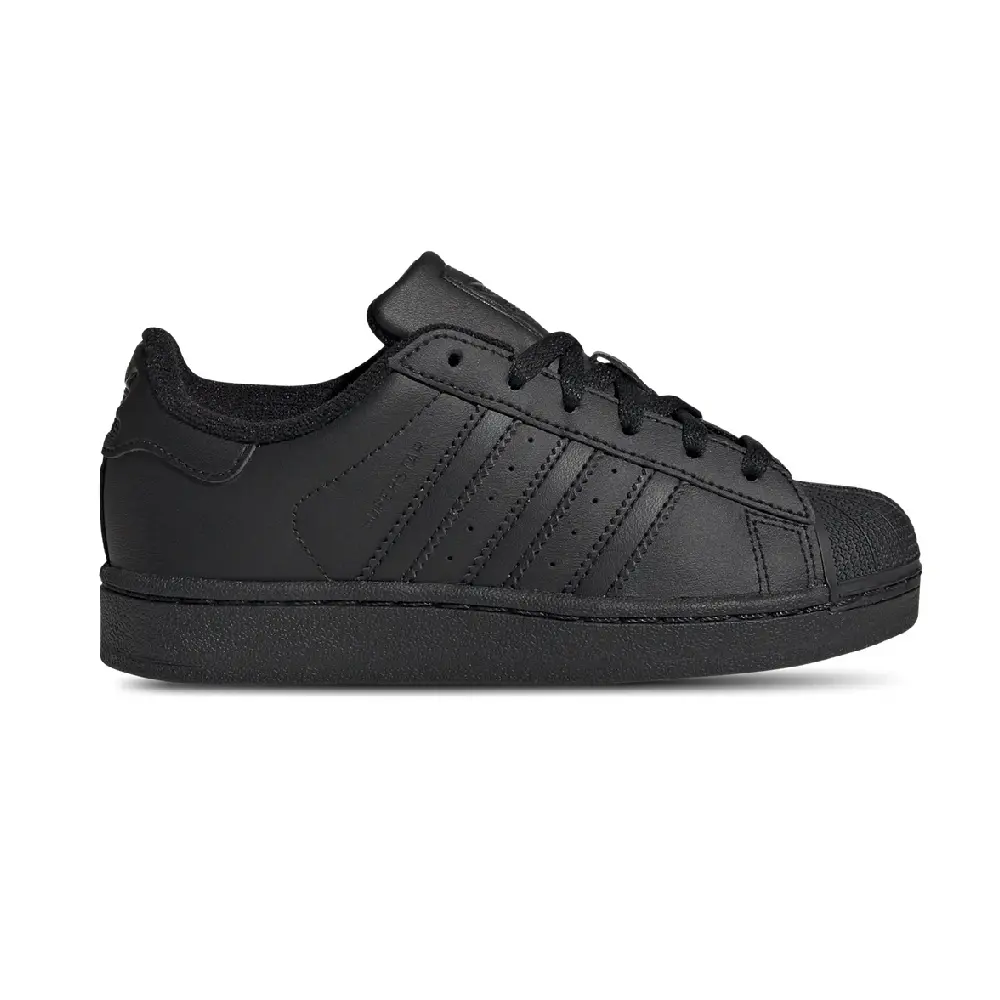Little Kid's Adidas Superstar II Core Black/Core Black/CBlack (JH9983)