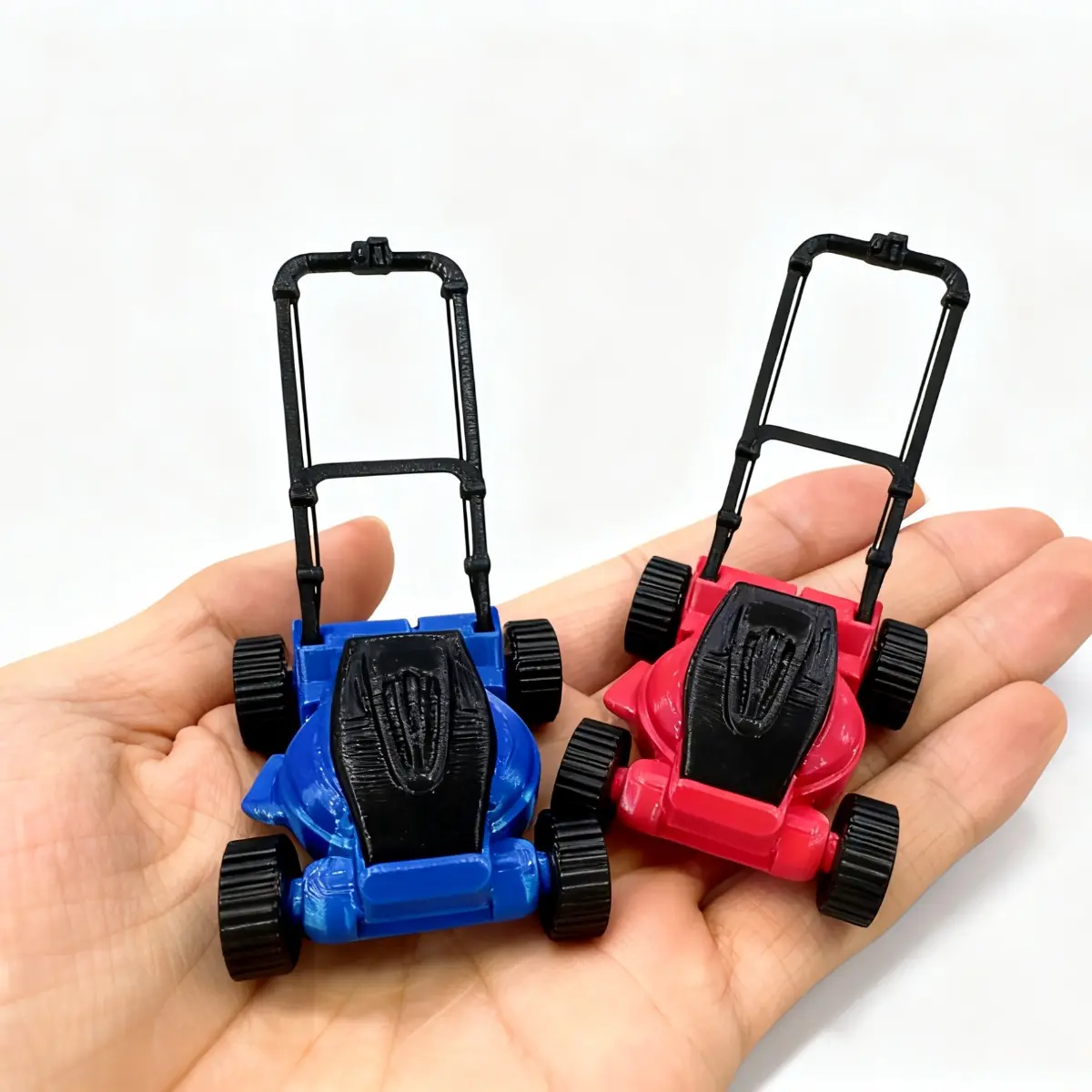 1:12 Dollhouse Accessories Mini Lawn Mower Model Ornaments - Suitable for all kinds of miniature scene fun ornaments simulation home ornaments realistic toy accessories DIY pocket accessories