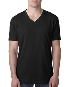 Men's V-Neck T-Shirt Slimfit Soft Cotton Tee for TikTok Summer Looks K-Style Edits or Loungewear Essentials Fabric Jersey Menswear Casual Plain Shortsleeve