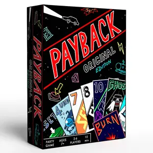 PAYBACK Original Edition – Fast-Paced Family Card Game for All Ages | Party Game with Betrayal, Strategy & Chaos | Easy to Learn, Magnetic Box, UNO-Style Fun