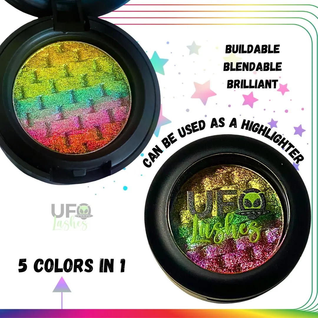 Multichrome 5 In One Rainbow Eyeshadow - Midnight Prism Multichrome 5 In One Rainbow Eyeshadow - Midnight Prism