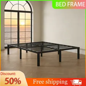 Edenza1-Twin Bed Frames, 16 Inch Heavy Duty Metal Platform Bed Frame Twin Size Support Up to 3500 lbs, No Box Spring Needed/No Shaking/Steel Slat Support/Noise Free/Easy Assembly Heavy Duty Queen Size Metal Bed Frame affordable  bed  frame