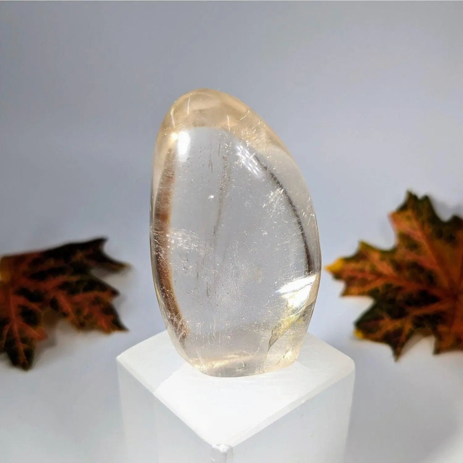 Clear Quartz Freeform Crystal - 2.9 inch Natural SiO2