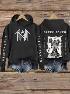 Sleep Token 2 sides and 2 sleeve Print Logo Take Me Back To Eden Hoodie, sweatshirt, Zip Hoodie S-5XL
