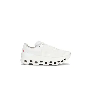 On Cloudmonster Void New Edition Sneaker in White On Cloudmonster Void New Edition Sneaker in White
