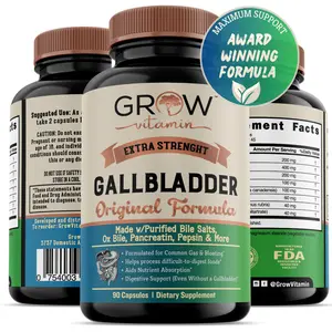 Gallbladder Formula Purified Bile Salts Digestive Enzymes Extra Strength