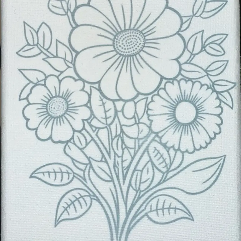 Pre Traced Canvases 8x10