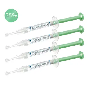 Opalescence 35% Gel Syringes Teeth Whitening - Refill Kit (2 Packs / 4 Syringes Total) Carbamide Peroxide. Made by Ultradent, Mint Flavor Oral Care