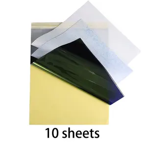 Tattoo Transfer Paper, Thermal Stencil Paper for Tattooing, A4 Size 4 Layers DIY Tracing Stencils, Tattoo Supplies Kit, Tattoo Practice Kit