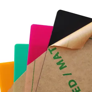 Creality  12x12x1/8'' Intelligent Recognition Frosted Colorful Acrylic Sheets - 10pcs