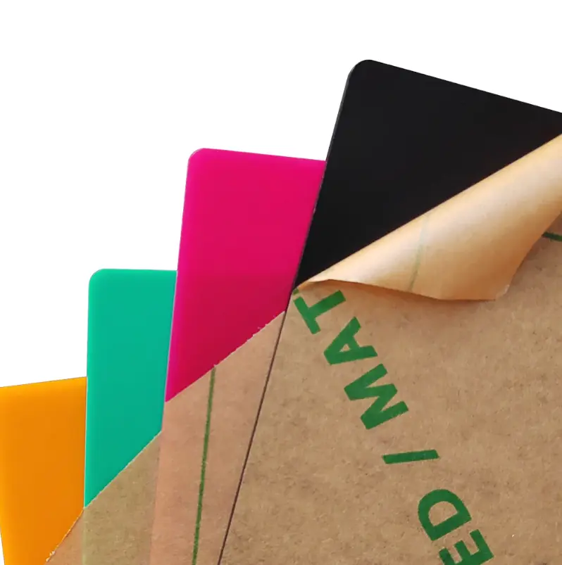 Creality  12x12x1/8'' Intelligent Recognition Frosted Colorful Acrylic Sheets - 10pcs