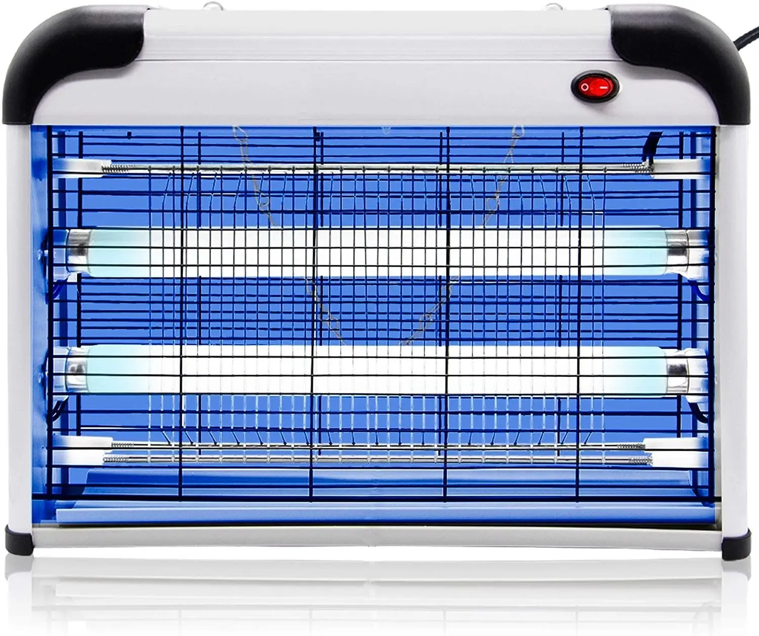 Electric Bug Zapper, Aluminium Indoor Insect Killer for Mosquito, Bug, Fly with Powerful 2800V Grid 20W Bulbs