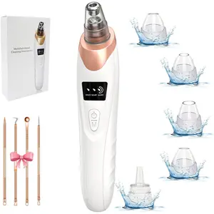 [2025] Deep-Clean Your Pores Like a Pro – This Professional Vacuum Suction Tool Features 5 Power Settings and Interchangeable Probes for a Targeted Facial Treatment