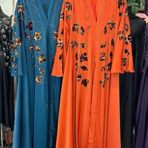 Dubai Abaya Maxi Dress - Elegant Dubai Abaya with Stylish Design