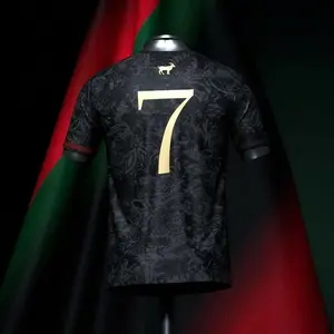 Siu Seven Black Soccer Jersey Premium Athletic Streetwear Top