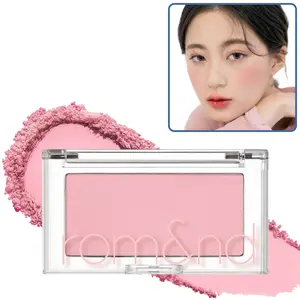 rom&nd (romand) Better Than Cheek C02 Blueberry Chip | Blurring Buildable Powder Blush | Natural Long-Lasting Matte Beige Silky Smooth Finish | Authentic Korean K-Beauty Cosmetic Makeup, 4g Pressed Powder