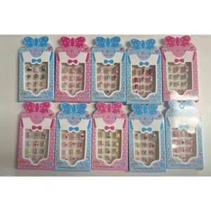 Kids Press On Nail Set