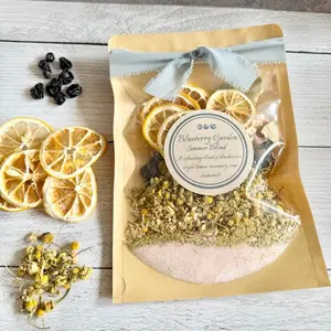 Blueberry Garden Simmer Pot Botanical Stovetop Potpourri Spring Home Fragrance Natural Kitchen Simmer Housewarming Gift