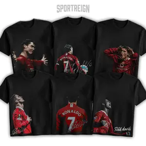 [COLECTION] Cristiano Ronaldo T-shirt, Soccer Fan Shirt, Ronaldo Fan Merchandise, Football Shirt, Graphic Tee Over Size, 100% cotton Shirt, Gift For Him, Made In USA.