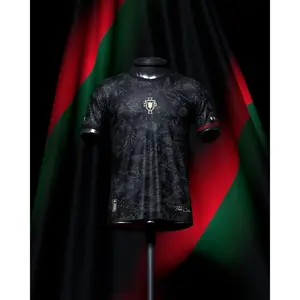 CR7 Portugal Black-Gold Rare Legends Edition Soccer Jersey - Siu Cristiano Ronaldo Sports Collectible