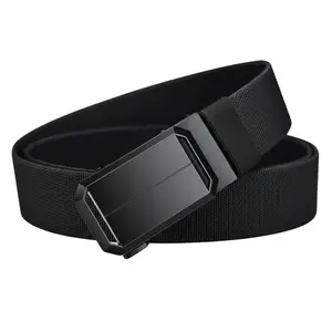 Stretch Tactical Belt for Men,Military Work Rigger Hiking Elastic Nylon Web Ratchet QuickRelease Belt