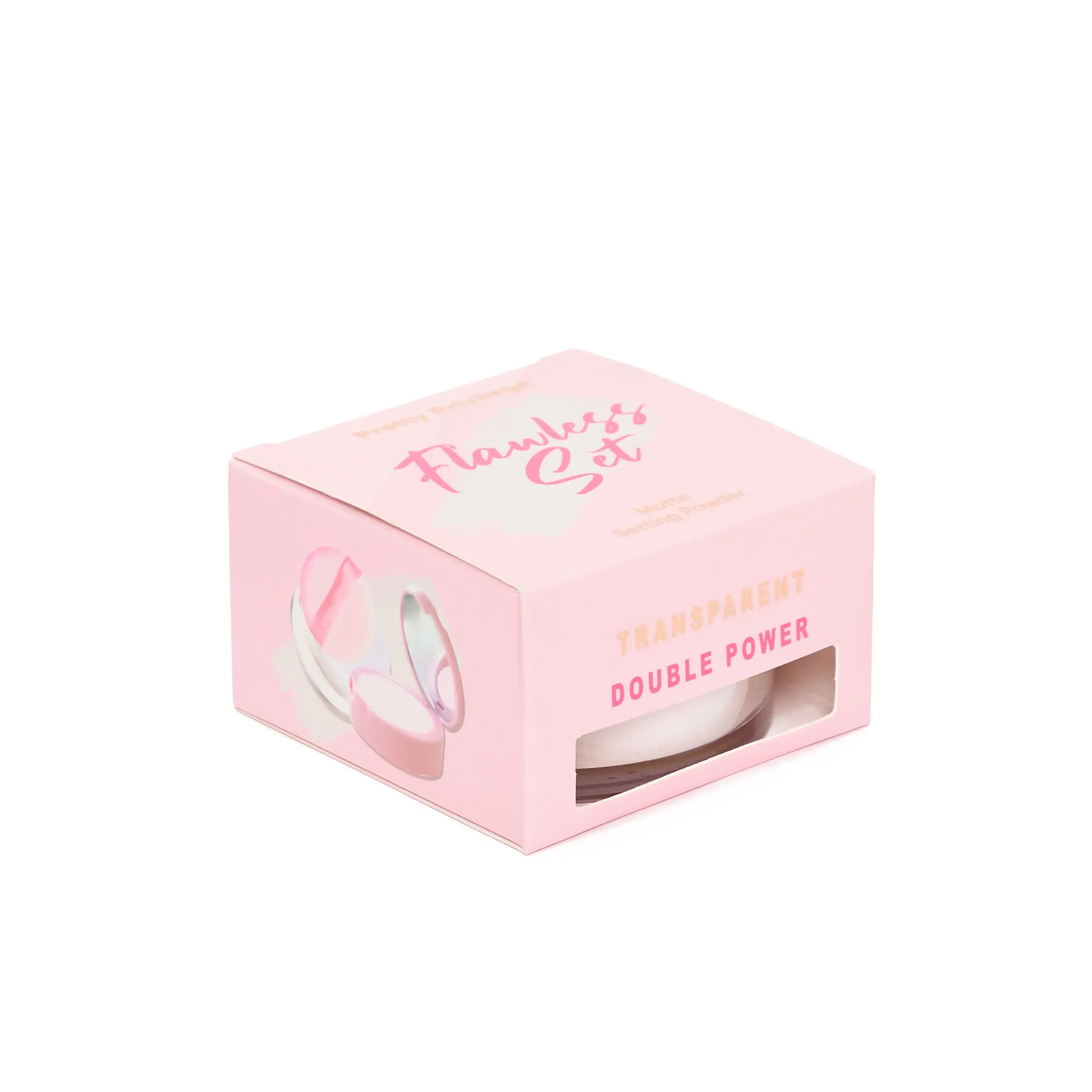 Pretty Privilege  Double Power,Matte Setting Powder  – Perfect universal finish Shine Control Blurring Effect for All Skin Tones