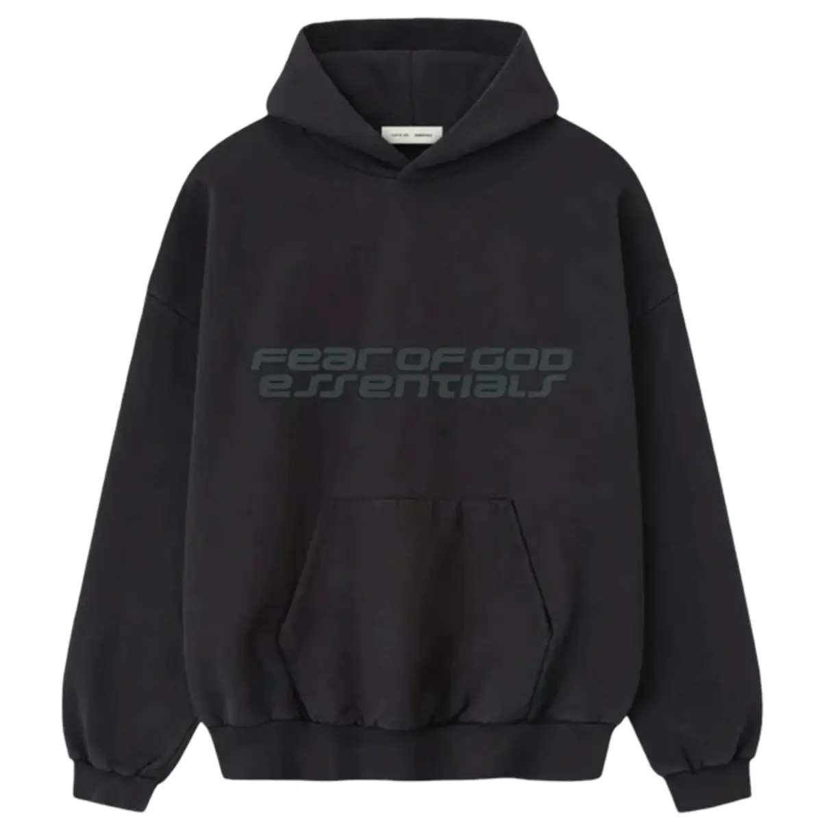 Fear of God Essentials 90's Hoodie Vintage Black Men's Fashion Tops New
