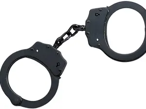 Snake Eye Police Handcuffs Adjustable Heavy Duty Steal Professional Grade | Secure Handcuffs Nickle Plated Steel