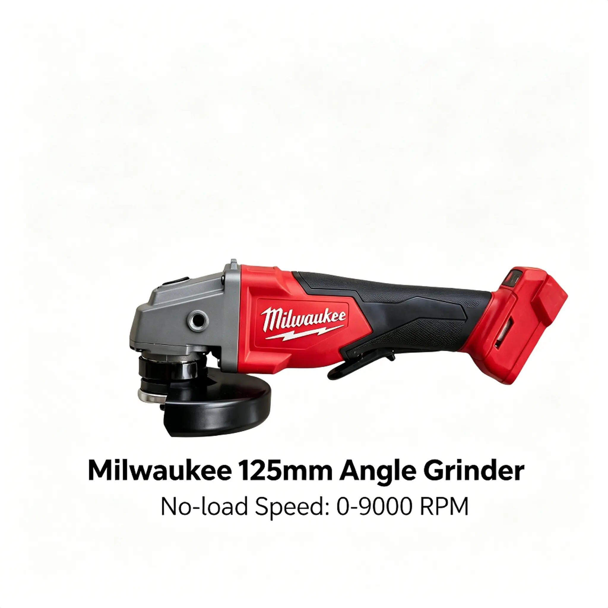 Milwaukee M18 18V Brushless Motor 5-in Heavy Duty Angle Grinder Kit - 9000 RPM, Fast & Precise Material Removal, Ideal for Renovation, Cutting Rebar/Pipe/Metal Sheets (for Welders), M18 Batteries