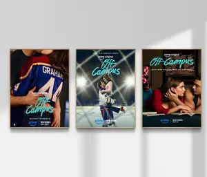 Off Campus Poster 2026 Prime Series Wall Art, Off Campus Movie Poster, College Romance Poster, Sports Romance Wall Decor ( Unframed - Print Only )
