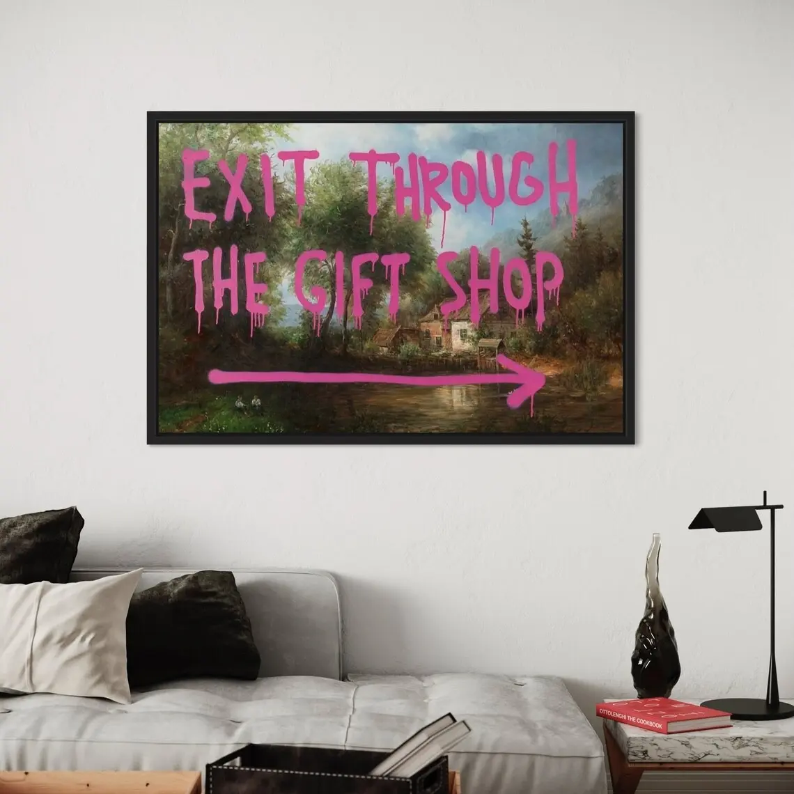 Banksy ‘Exit Through The Gift Shop’ Poster Print-Poster Wall Art, Street Art Home & Office Decor