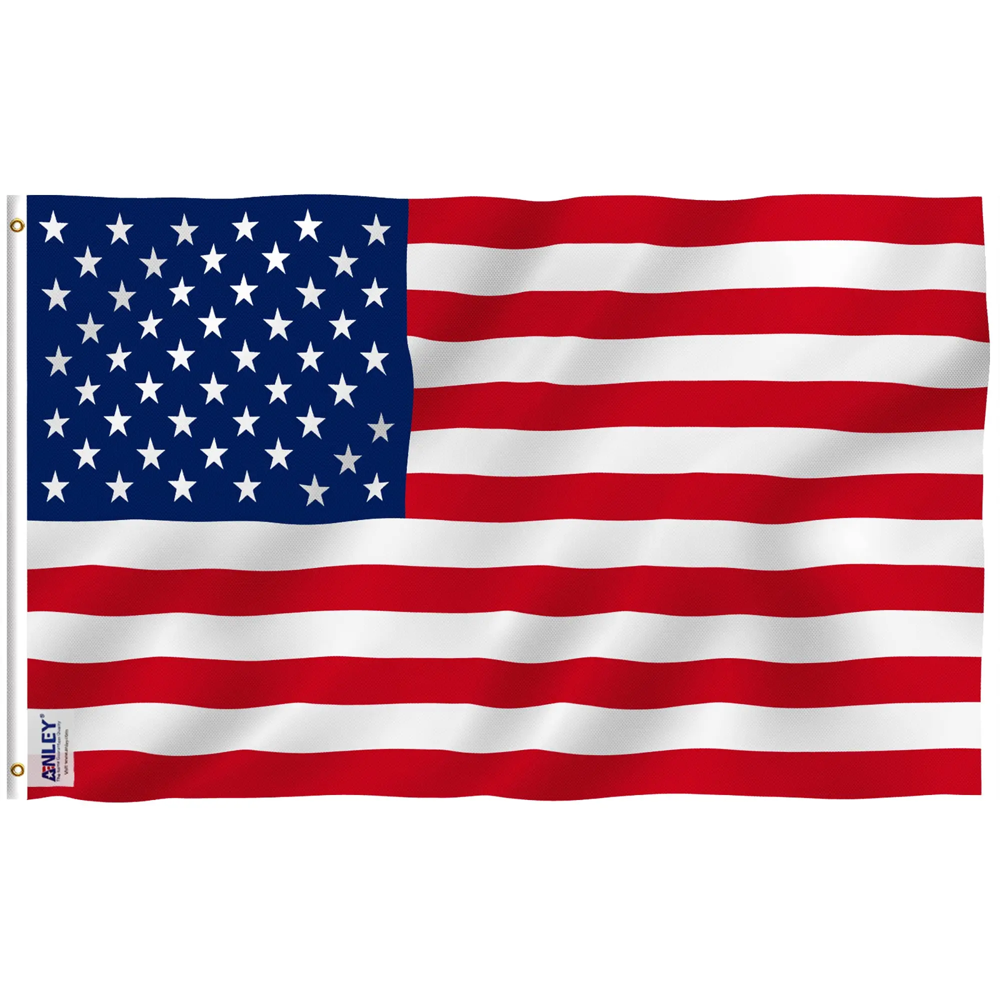 3' x 5' FT USA US U.S. American Flag Polyester Stars Brass Grommets