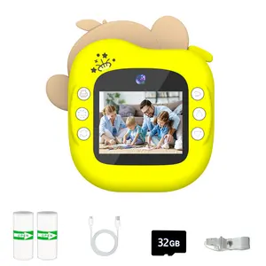 Kids Camera Toy, Realistic Dslr Design, Role Play Essential, Cartoon Animal Toys, Baby Love Learning Toy, Children Photography Fun