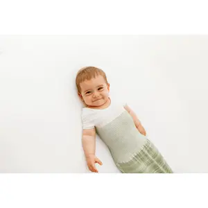 Bamboo Blend Mint Arms Out™ Short Sleeve Sleep Sack