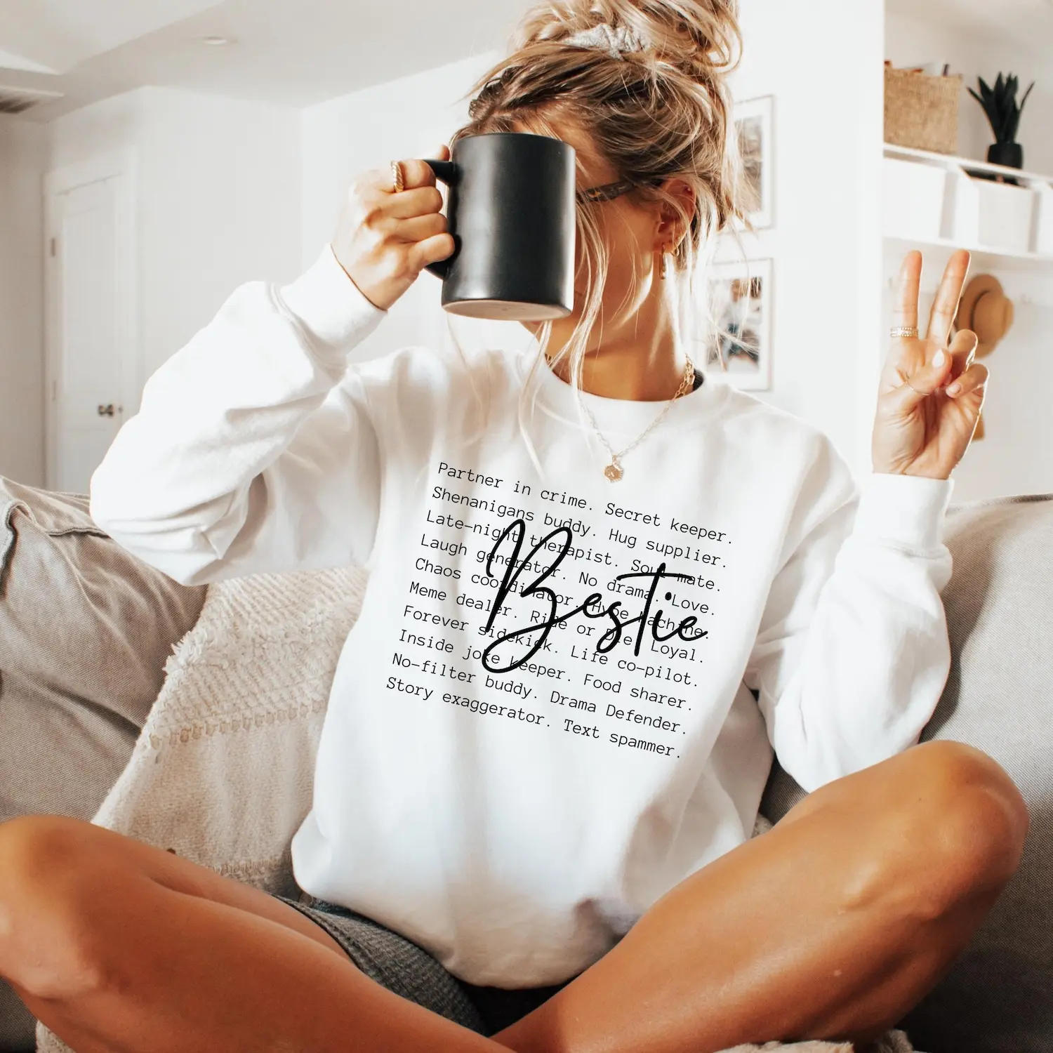 Bestie words Shirt, BFF Sweatshirt, Best friend T-Shirts, Bestie Shirt, Gift for Best Friend, Bestie definition 9P