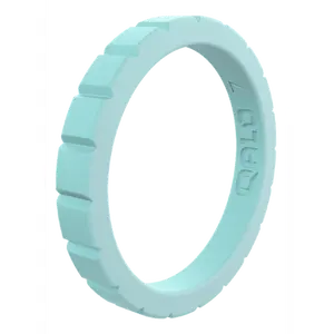 Women's Stackable Step Silicone Ring