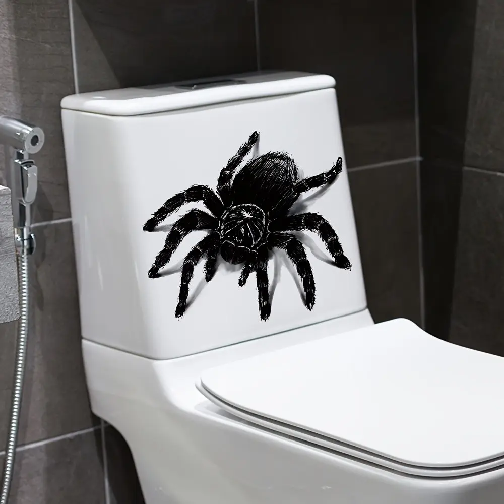 Halloween Horror Spider Design Sticker, Decorative Stickers Halloween Theme, Perfect for Fans and Party Planners, Single Piece