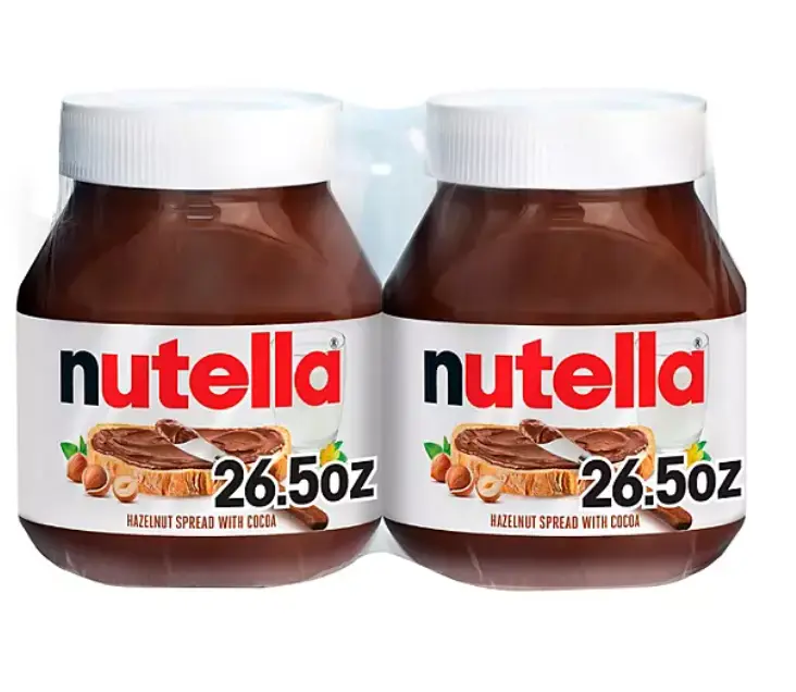 Nutella Hazelnut Spread with Cocoa, 26.5 oz., 2 pk. Flavor Sweet Nutella Hazelnut Spread with Cocoa, 26.5 oz., 2 pk. Flavor Sweet