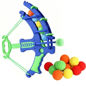 Blue Bow Arrow Eva Ball Set, Kids Intelligence Stress Relief Toy, Safe Non-Toxic Gift for Boys Girls, Soft Elastic Unharmful