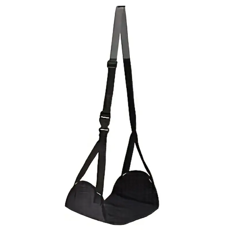 Portable Travel Foot Hammock, Adjustable Height Airplane Footrest, Travel Foot Stool, Travel Accessories for Airplane, Train, Office