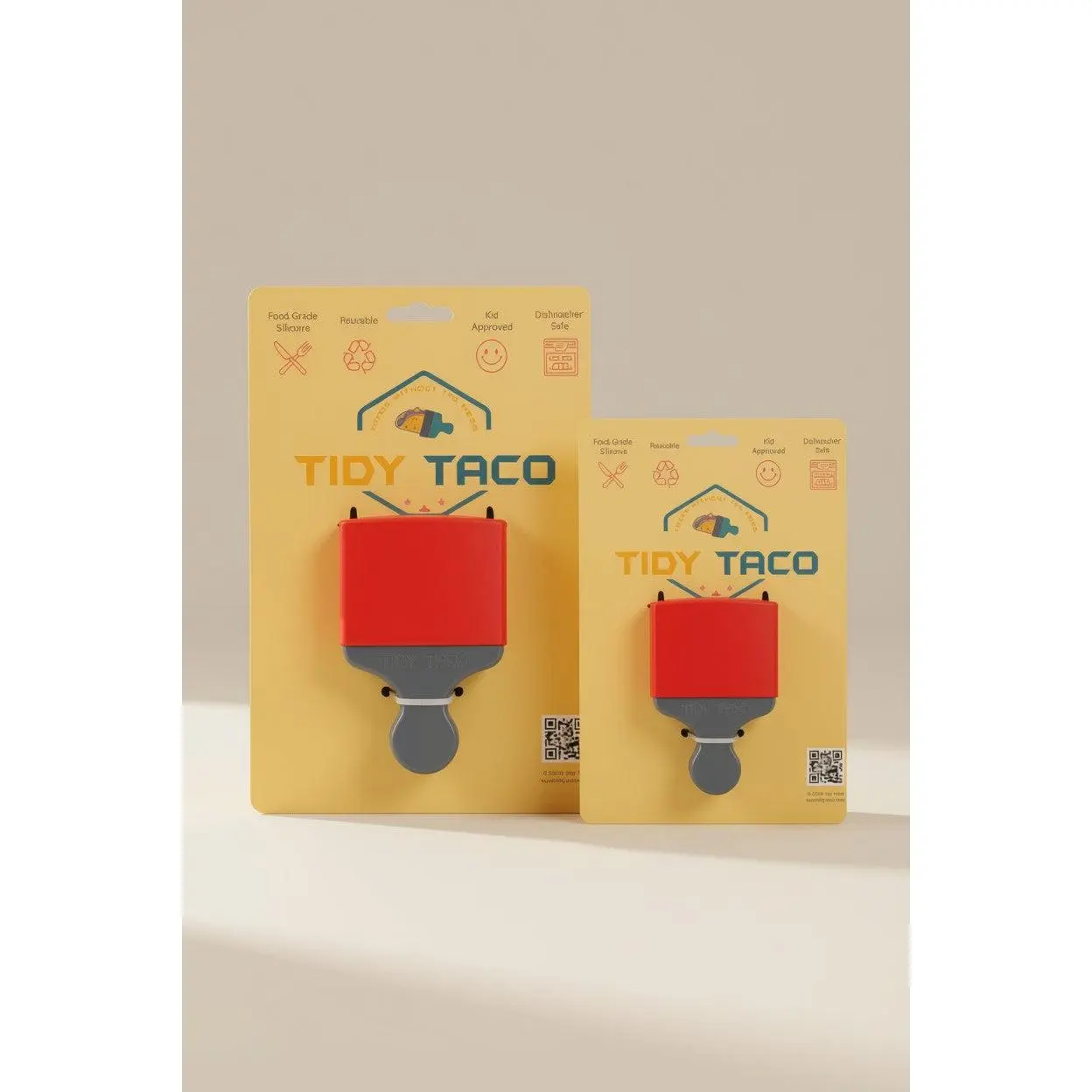 Taco and Burrito Clip - Red