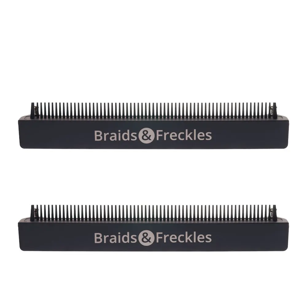 Braids & Freckles X holder - Set of Two - hair extension holder, designed specifically for Braids & Freckles Magnetic Trays Brush Haircare  Heatless